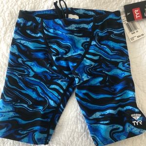 TYR Blue Swimsuit